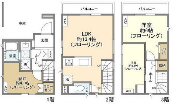 Kolet市川#16の物件間取画像